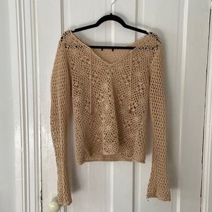 Vintage Crochet Sweater